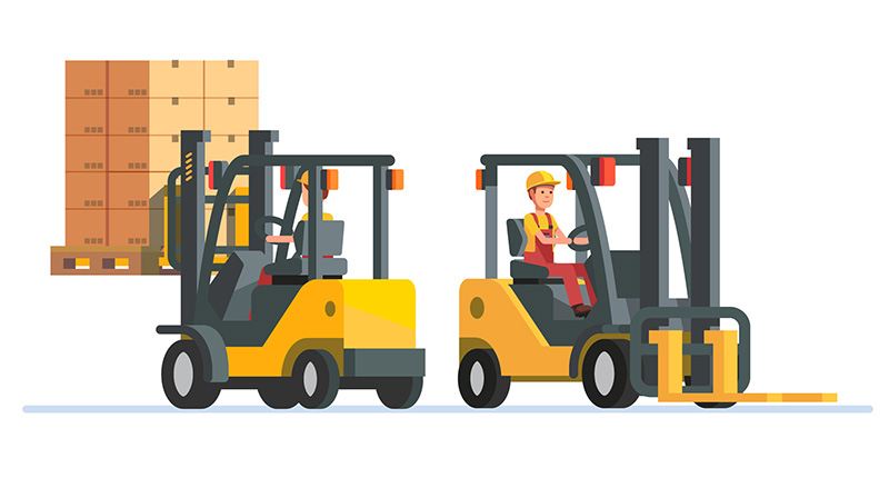 Manutenção e Peças para empilhadeiras